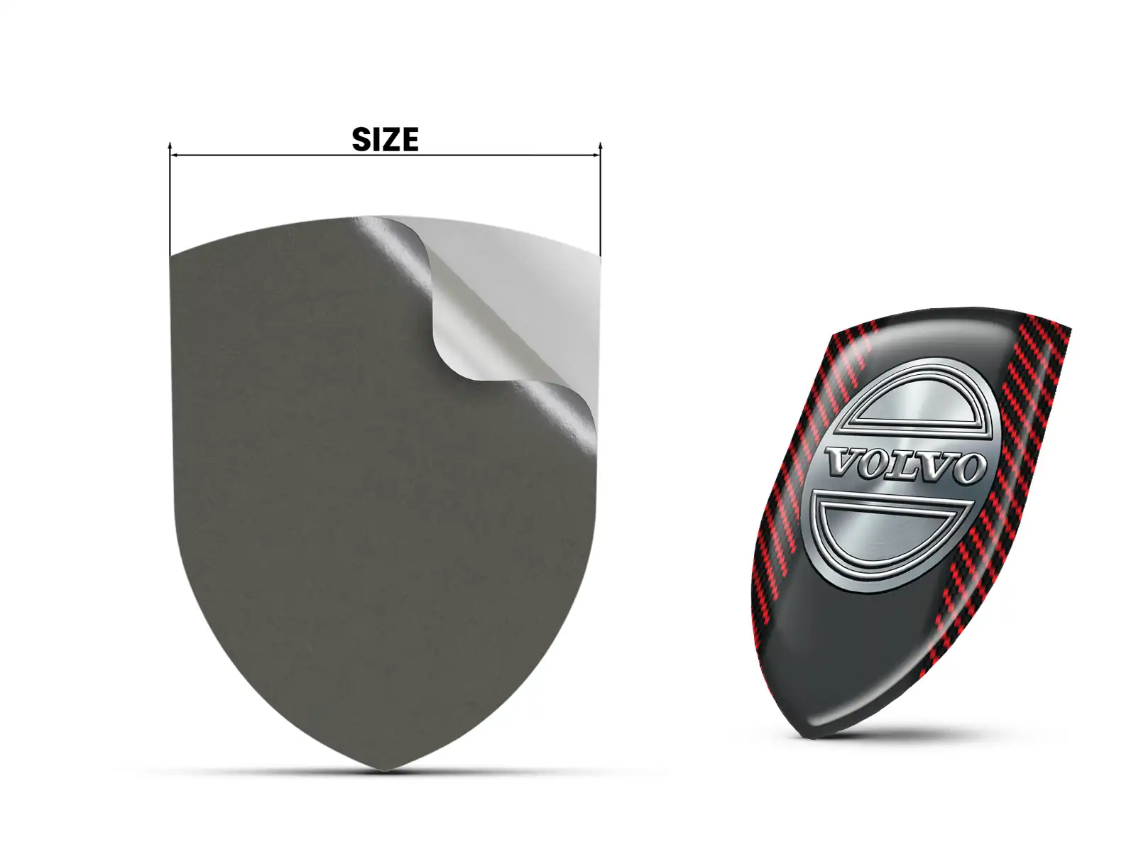 Volvo Luna Trasera Autos Estilo Alta Gama Personalizable